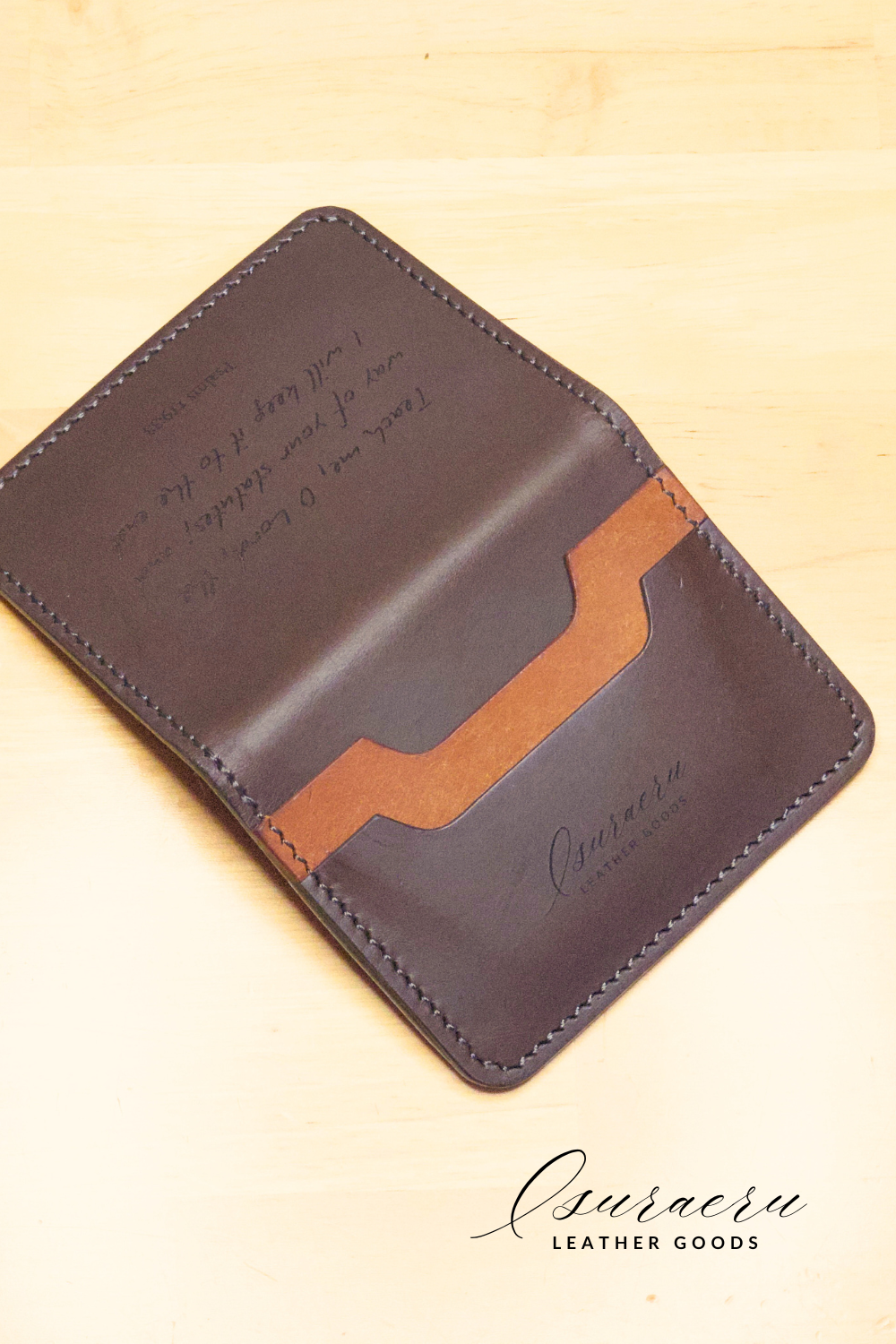 Psalms in Leather Wallet